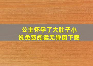 公主怀孕了大肚子小说免费阅读无弹窗下载