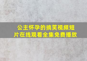 公主怀孕的搞笑视频短片在线观看全集免费播放