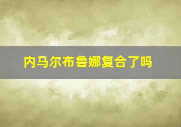 内马尔布鲁娜复合了吗