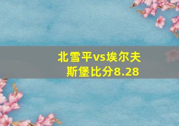 北雪平vs埃尔夫斯堡比分8.28