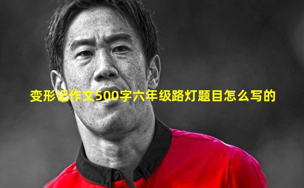 变形记作文500字六年级路灯题目怎么写的