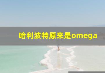 哈利波特原来是omega