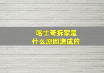 哈士奇拆家是什么原因造成的