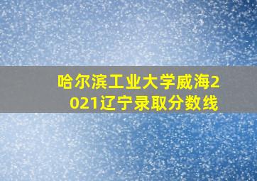 哈尔滨工业大学威海2021辽宁录取分数线