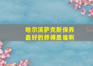 哈尔滨萨克斯保养最好的师傅是谁啊