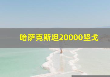 哈萨克斯坦20000坚戈