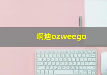 啊迪ozweego