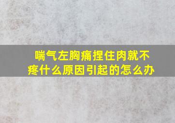 喘气左胸痛捏住肉就不疼什么原因引起的怎么办