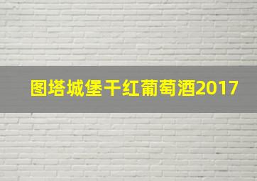 图塔城堡干红葡萄酒2017