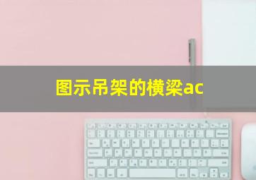 图示吊架的横梁ac