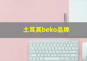 土耳其beko品牌