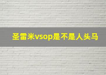 圣雷米vsop是不是人头马