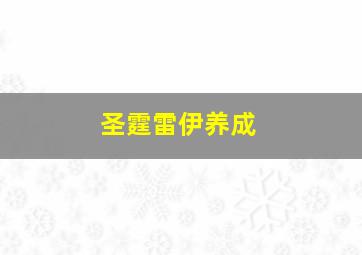 圣霆雷伊养成