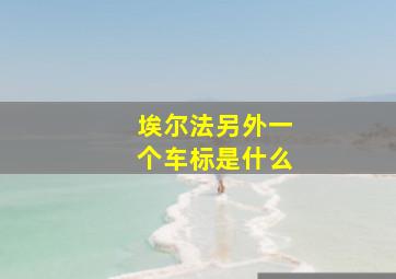 埃尔法另外一个车标是什么