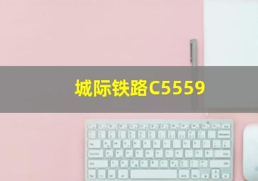 城际铁路C5559