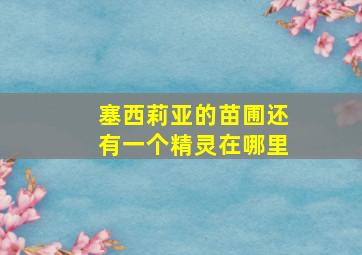 塞西莉亚的苗圃还有一个精灵在哪里