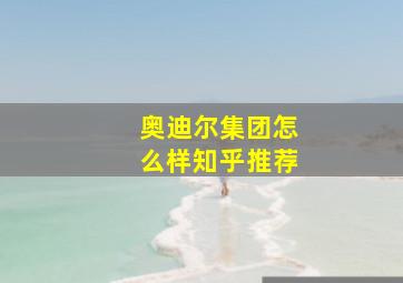 奥迪尔集团怎么样知乎推荐