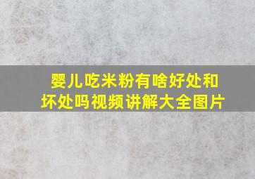 婴儿吃米粉有啥好处和坏处吗视频讲解大全图片