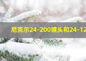 尼克尔24-200镜头和24-120