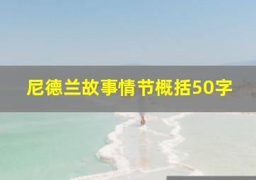 尼德兰故事情节概括50字