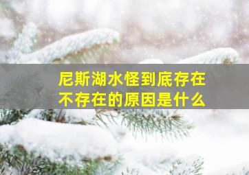 尼斯湖水怪到底存在不存在的原因是什么