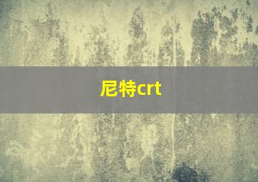 尼特crt