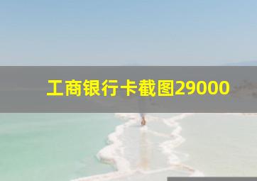 工商银行卡截图29000