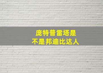 庞特普雷塔是不是邦迪比达人