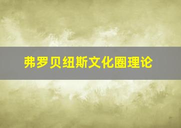 弗罗贝纽斯文化圈理论