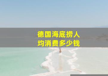 德国海底捞人均消费多少钱