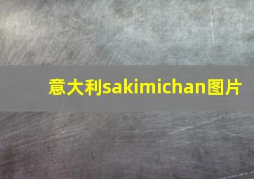 意大利sakimichan图片