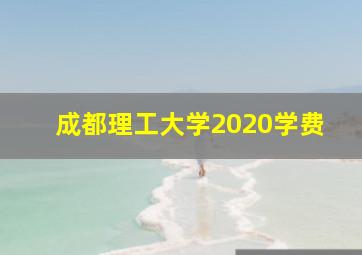 成都理工大学2020学费