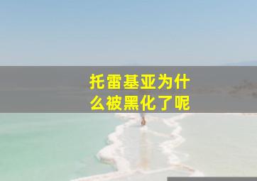 托雷基亚为什么被黑化了呢