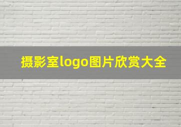 摄影室logo图片欣赏大全