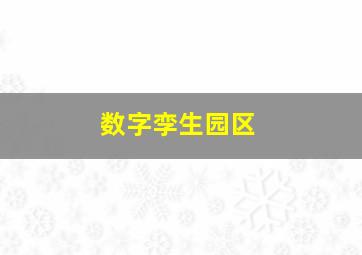 数字孪生园区