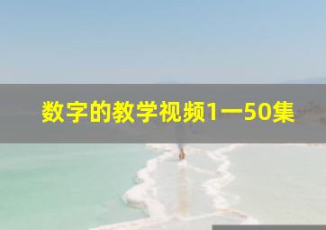 数字的教学视频1一50集