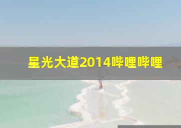 星光大道2014哔哩哔哩