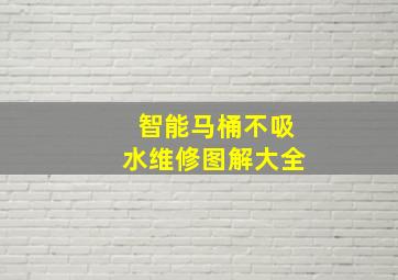 智能马桶不吸水维修图解大全