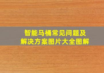 智能马桶常见问题及解决方案图片大全图解