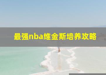 最强nba维金斯培养攻略