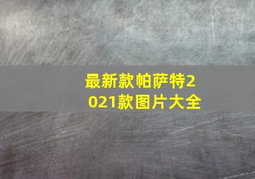 最新款帕萨特2021款图片大全