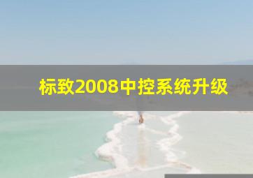 标致2008中控系统升级