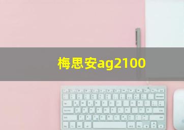 梅思安ag2100