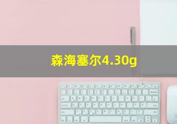 森海塞尔4.30g