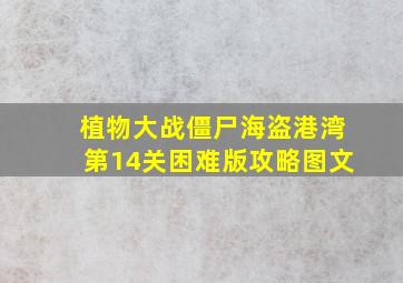 植物大战僵尸海盗港湾第14关困难版攻略图文