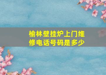 榆林壁挂炉上门维修电话号码是多少