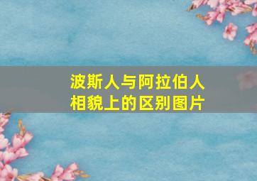 波斯人与阿拉伯人相貌上的区别图片