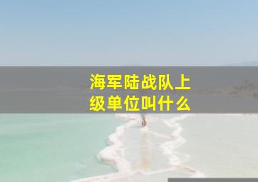 海军陆战队上级单位叫什么