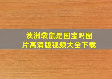 澳洲袋鼠是国宝吗图片高清版视频大全下载