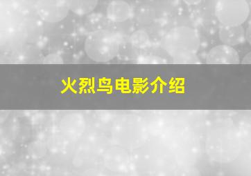 火烈鸟电影介绍